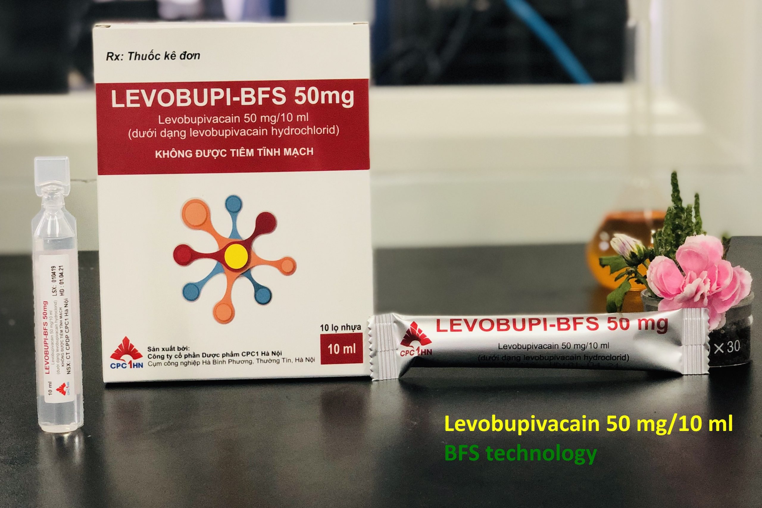 Levobupi-BFS 50mg - Hộp 10 lọ 10ml
