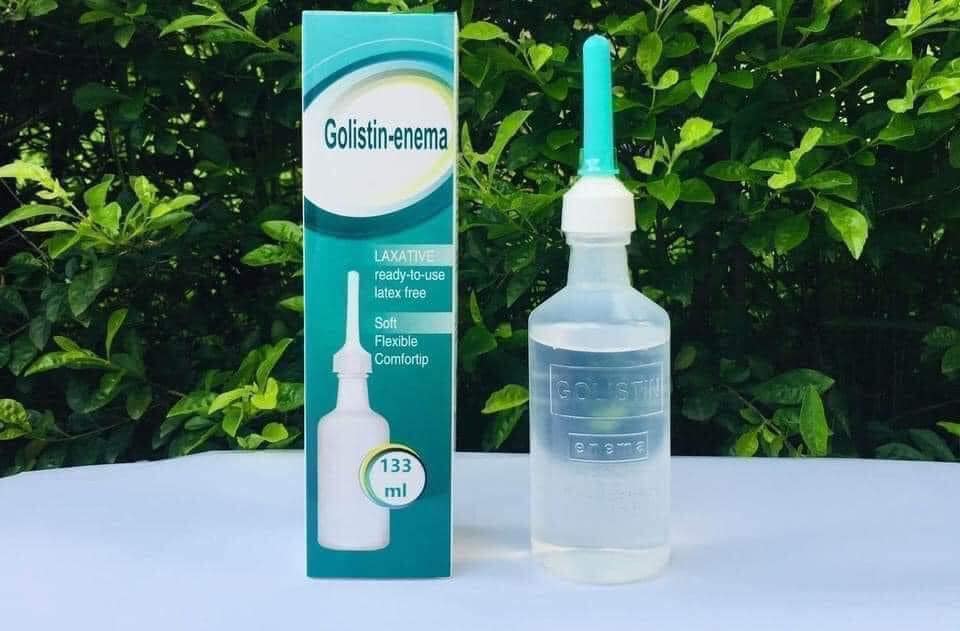 Golistin enema