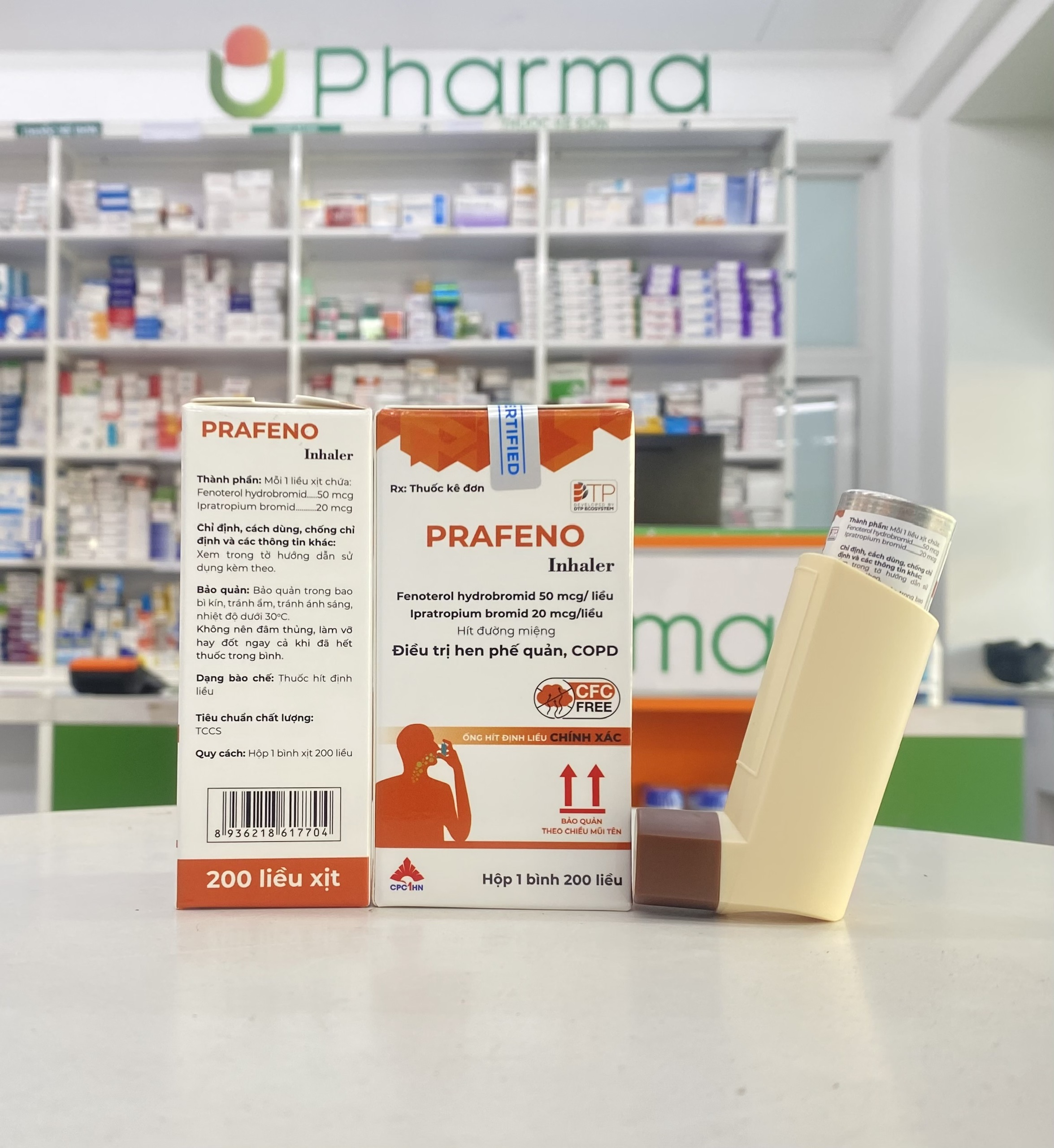 Prafeno inhaler