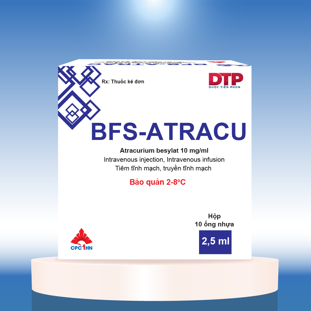 BFS-Atracu - Hộp 10 ống 5ml