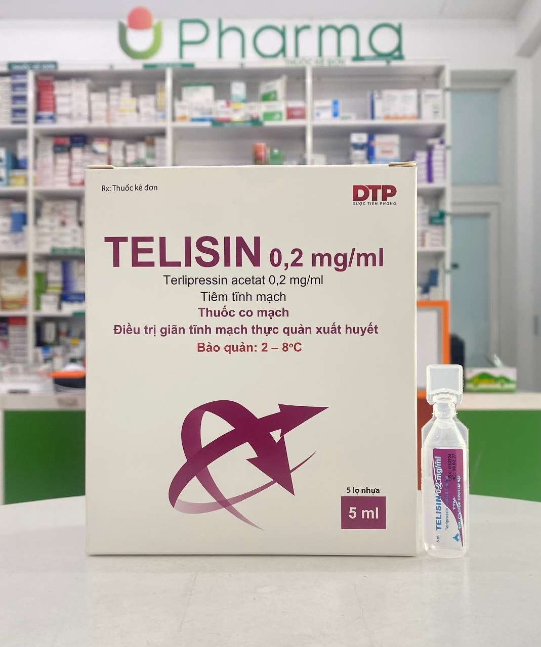Telisin 0.2mg/ml - Hộp 5 lọ 5ml