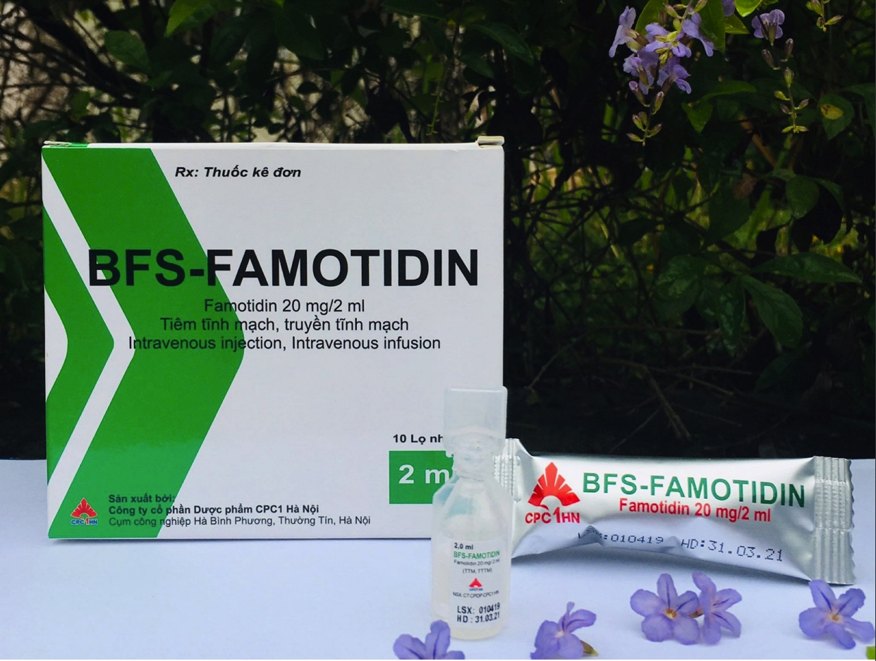 BFS-Famotidin - Hộp 10 lọ 2ml