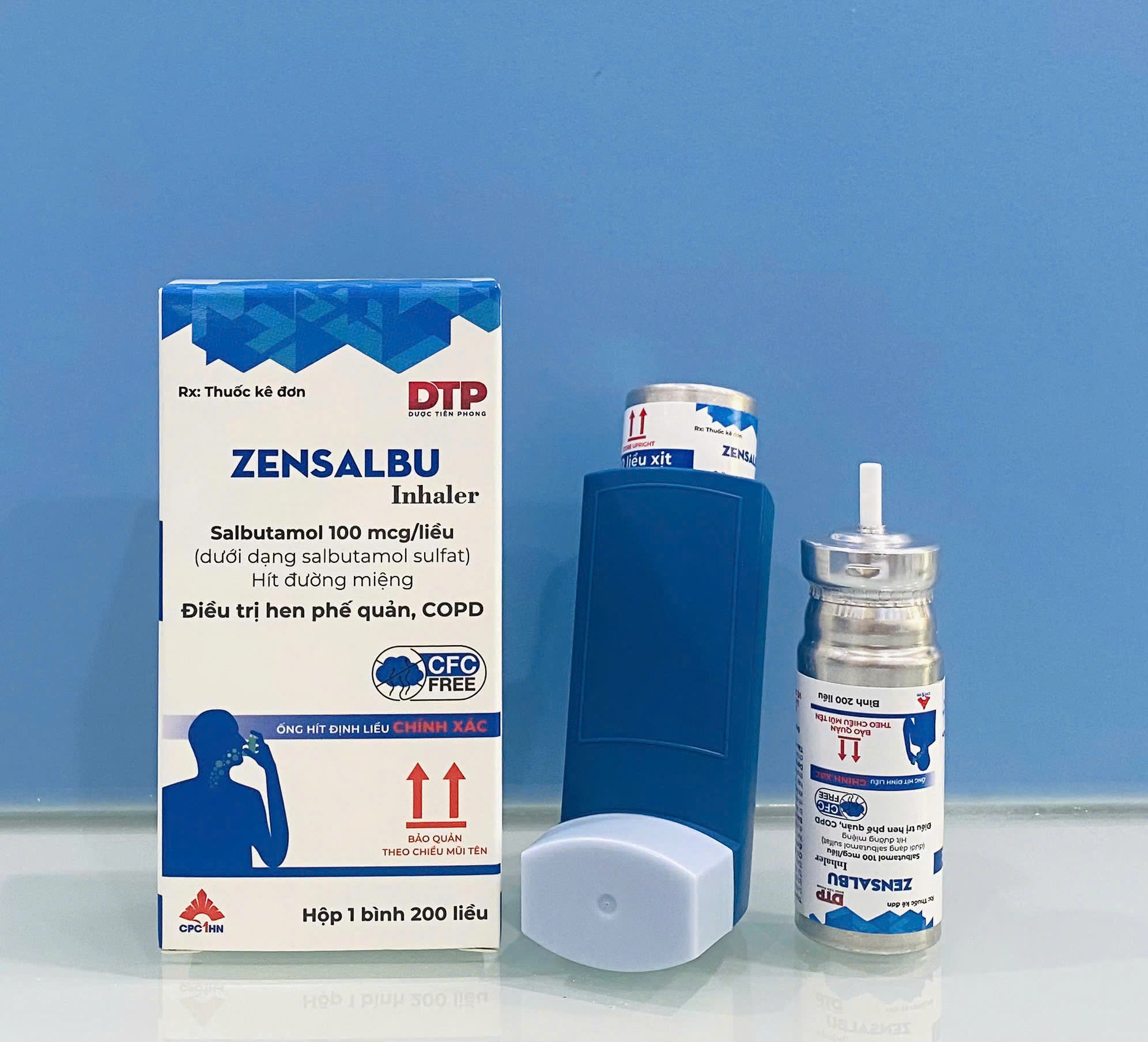 Zensalbu inhaler - Hộp 1 bình 200 liều