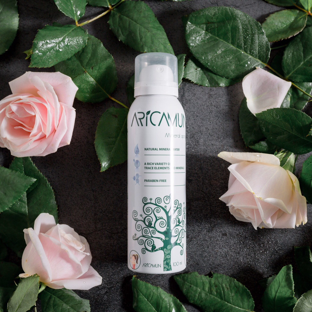 Aricamun mineral spray - Hộp 1 lọ 100ml