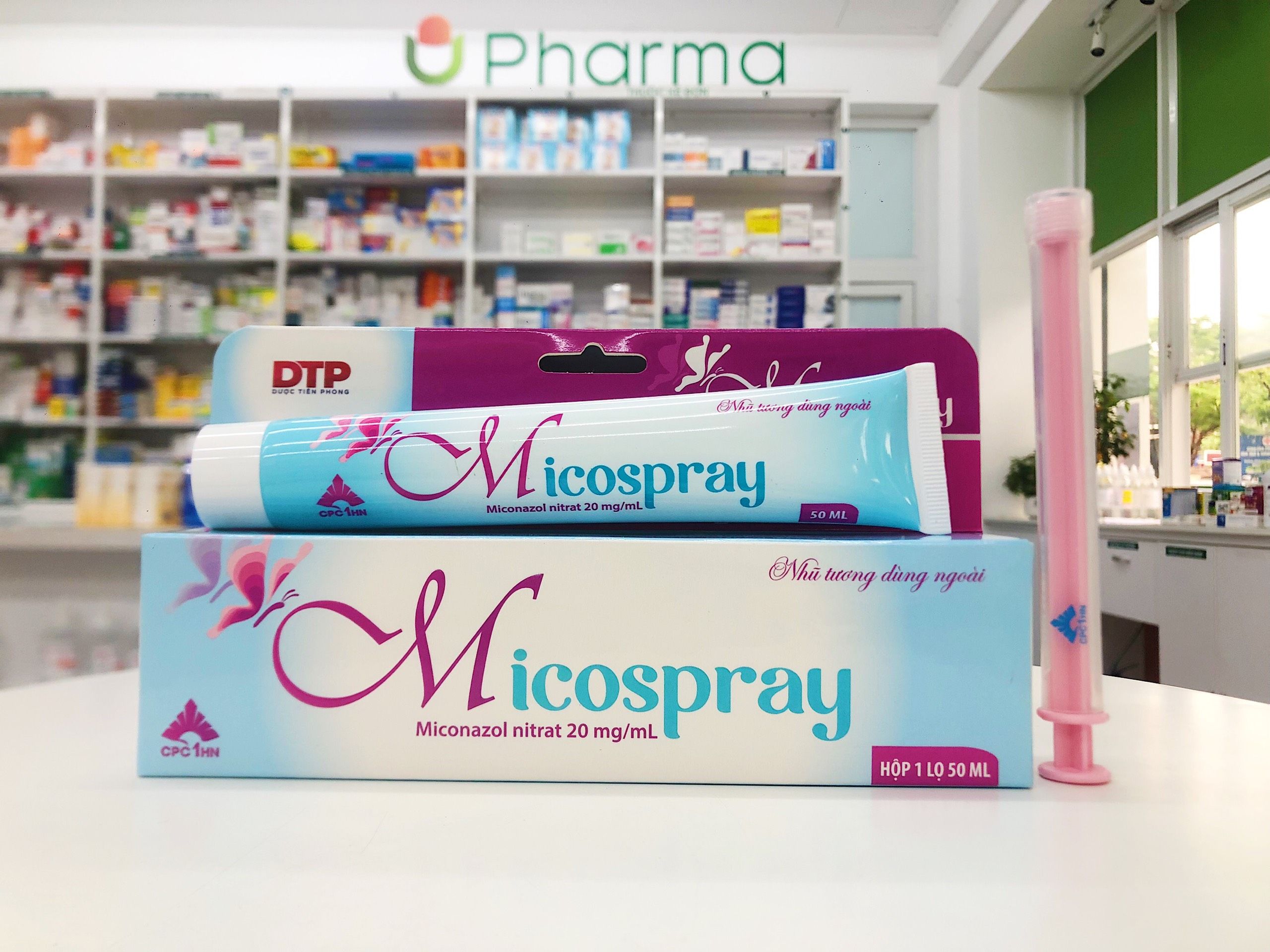 Micospray 50ml (kèm thanh đẩy)