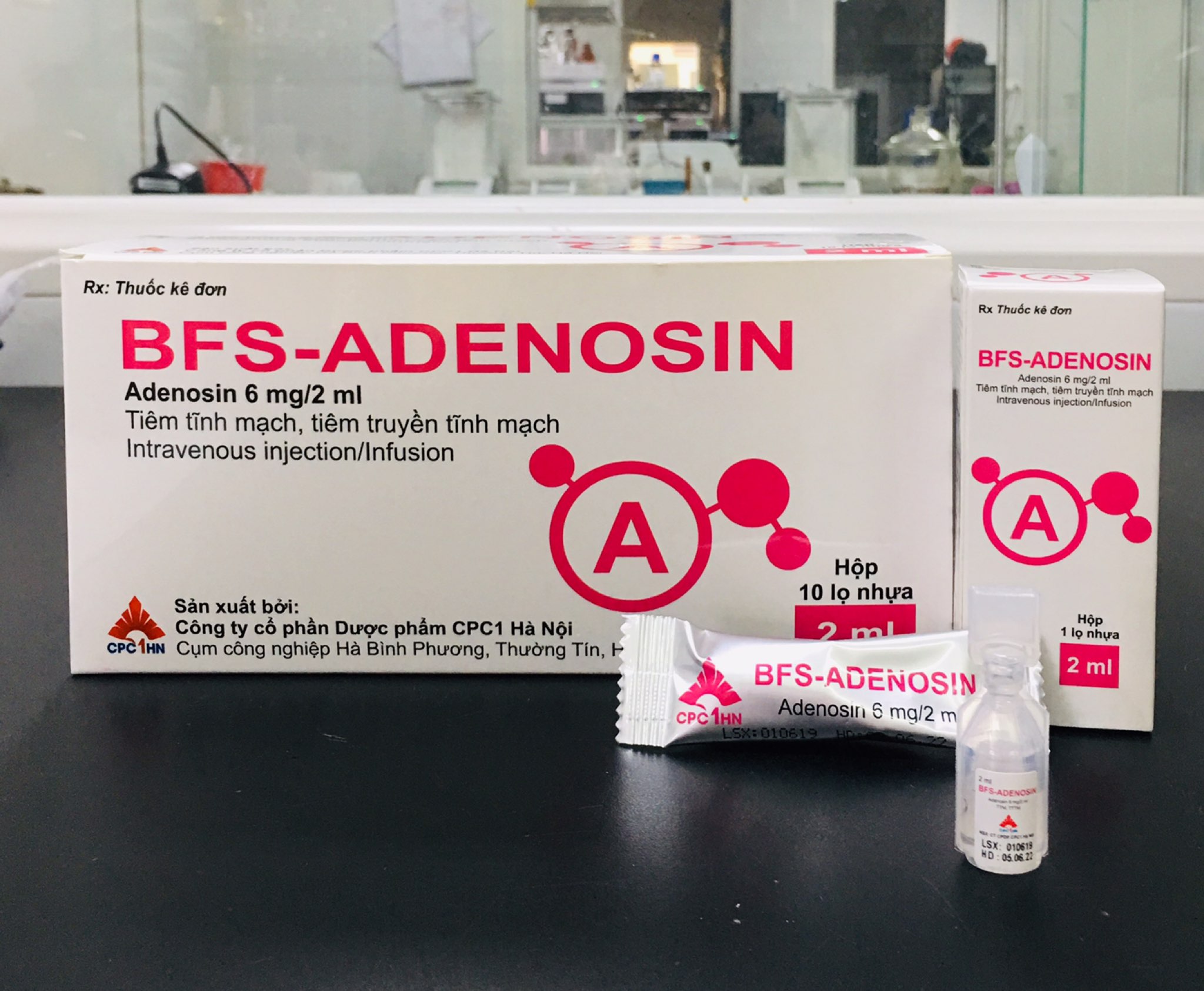 BFS-Adenosin - Hộp 10 lọ 2ml