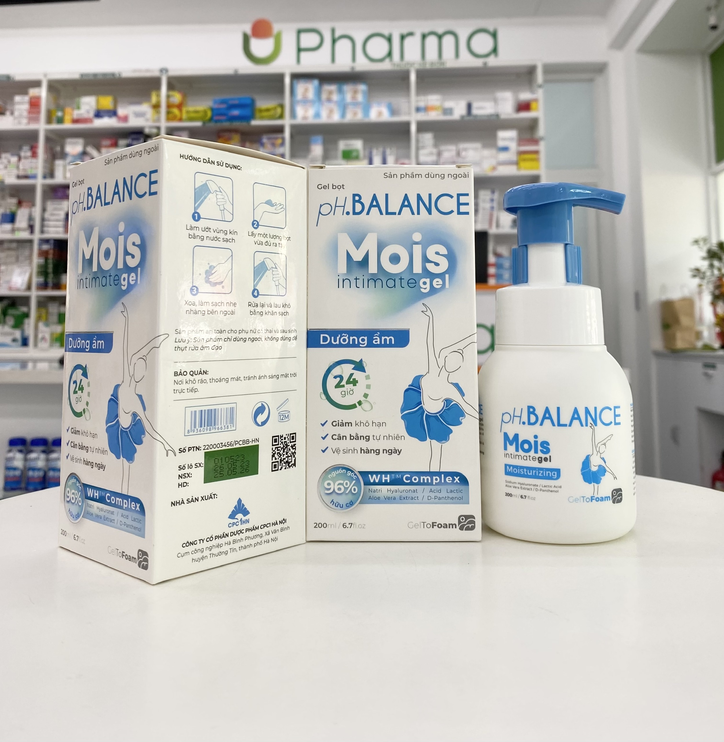 pH Balance mois intimate gel